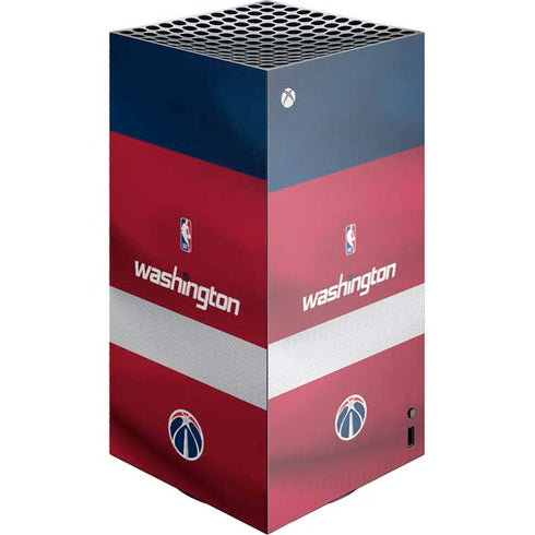 NBA Washington Wizards Jersey XBox Series X Digital Edition Console Skin